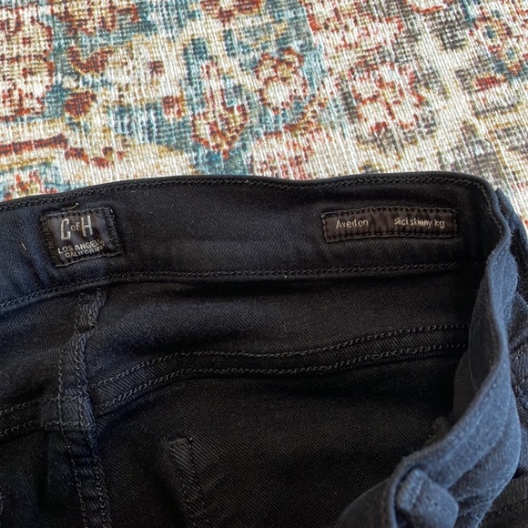 Citizens of Humanity - black denim with raw hem - size 29 - Picture 3 of 6